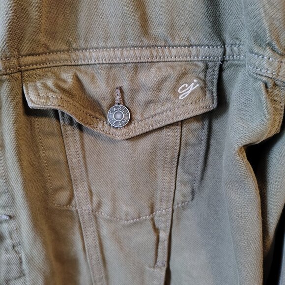 Carly Jean Hunter Jean Jacket Size Small - Picture 3 of 5
